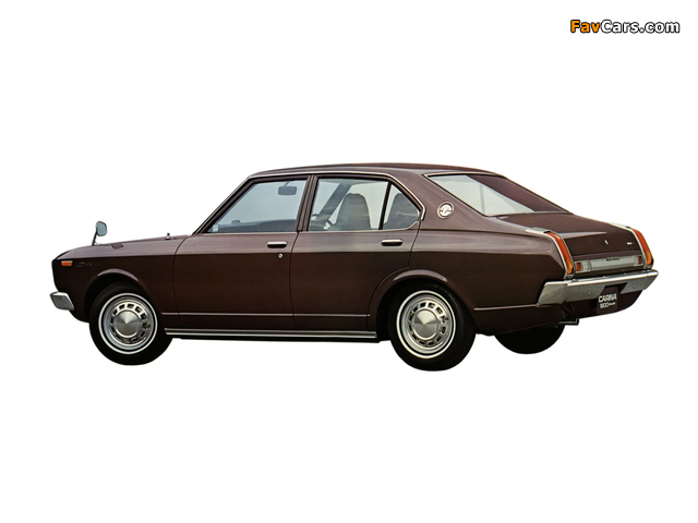 Toyota Carina 1600 Deluxe 4-door Sedan (TA12) 1973–75 images (640 x 480)