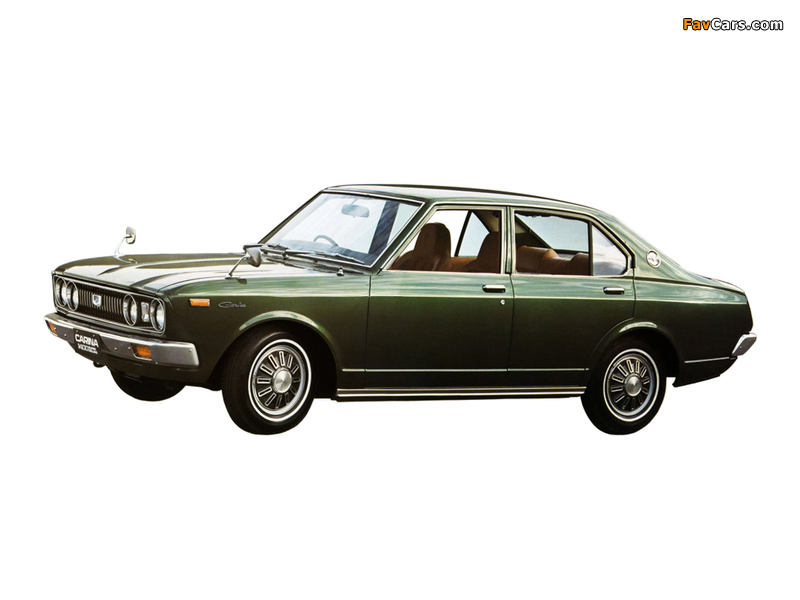 Toyota Carina 1400 Super Deluxe 4-door Sedan (TA10) 1973–75 wallpapers (800 x 600)