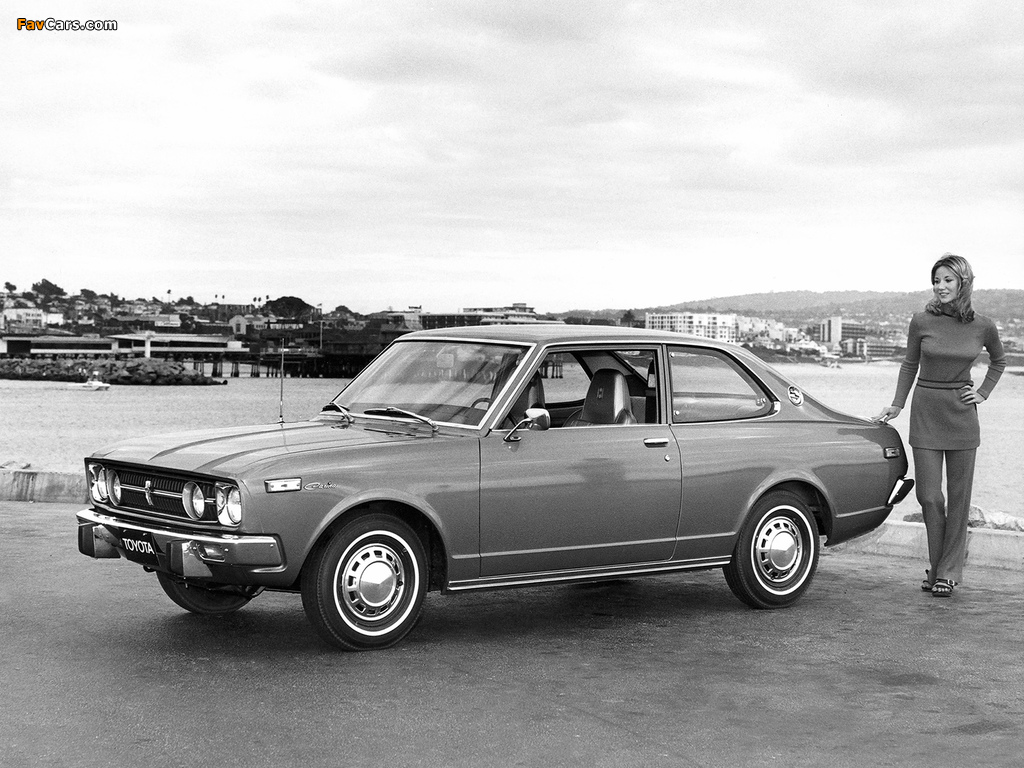 Toyota Carina 1600 2-door Limousine US-spec (TA12) 1974–75 images (1024 x 768)