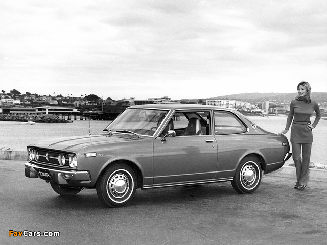 Toyota Carina 1600 2-door Limousine US-spec (TA12) 1974–75 images (640 x 480)