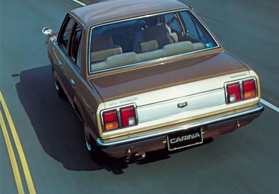 Toyota Carina 4-door 1977–79 pictures