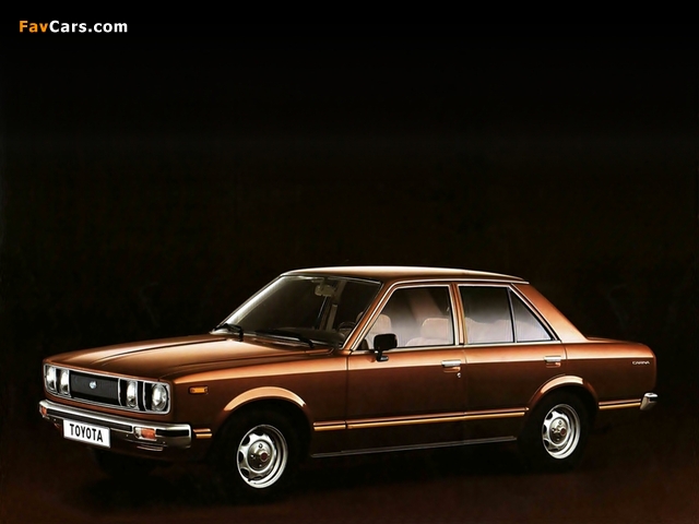 Toyota Carina 4-door Limousine EU-spec (A40) 1977–79 wallpapers (640 x 480)