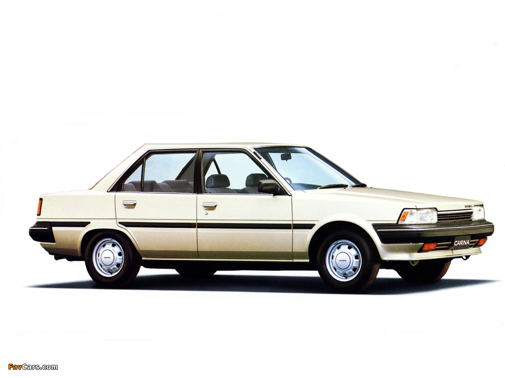Toyota Carina SG (T150) 1984–86 photos (1024 x 768)