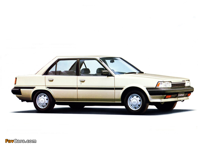 Toyota Carina SG (T150) 1984–86 photos (640 x 480)