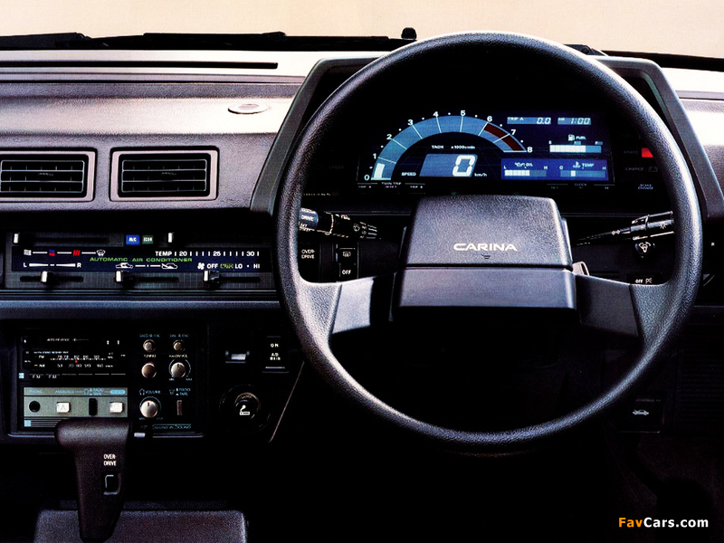 Toyota Carina SE Extra (ST150) 1984–86 pictures (800 x 600)