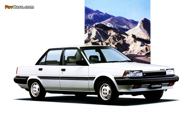 Toyota Carina ST (AT151) 1984–86 pictures (640 x 480)