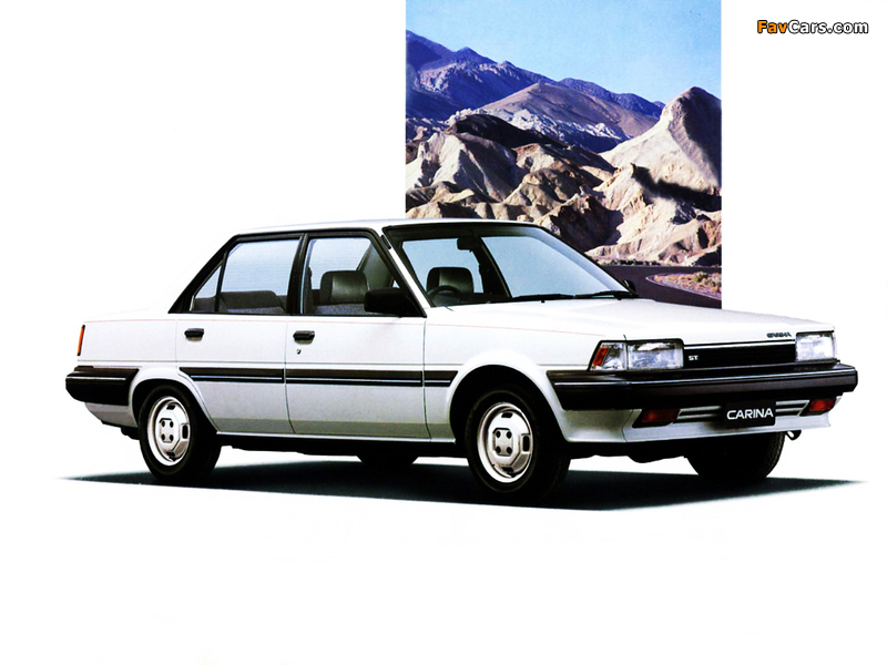 Toyota Carina ST (AT151) 1984–86 pictures (800 x 600)