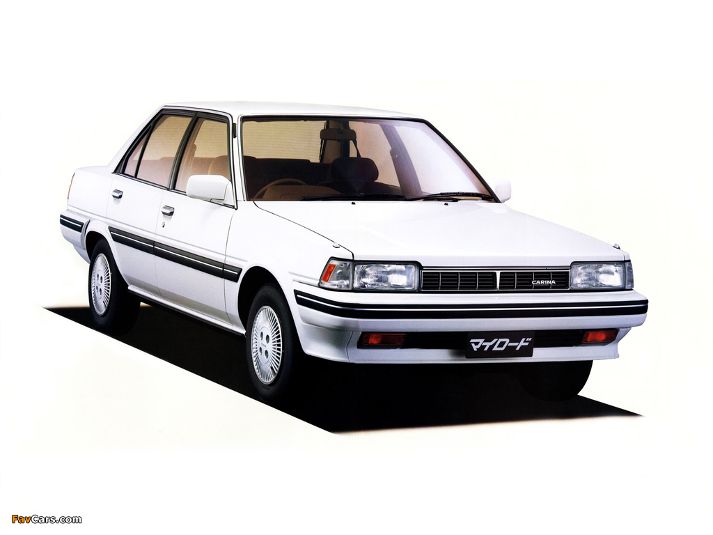 Toyota Carina SG My Road (T150) 1987–88 photos (1024 x 768)