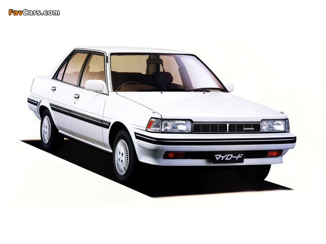 Toyota Carina SG My Road (T150) 1987–88 photos (640 x 480)