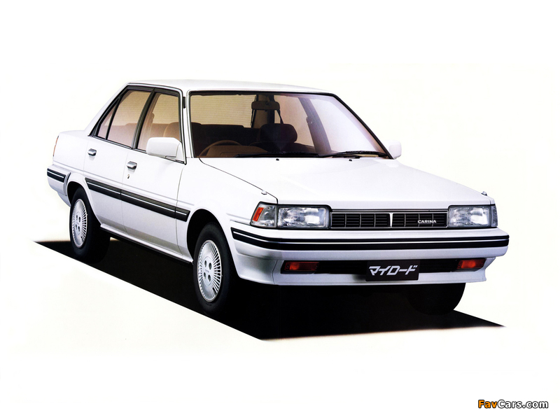 Toyota Carina SG My Road (T150) 1987–88 photos (800 x 600)