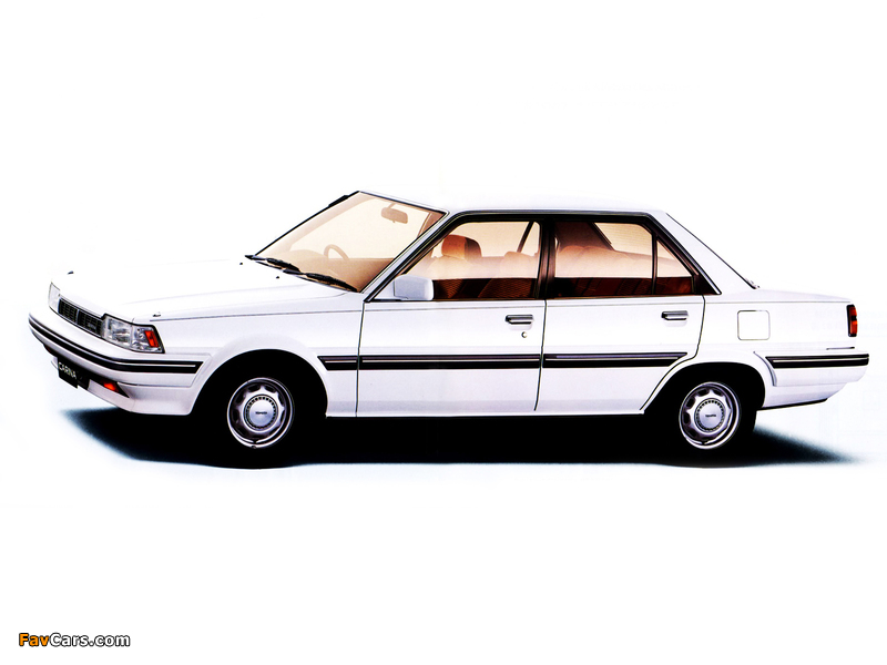 Toyota Carina SG Extra 40th Anniversary Special Edition (AT150) 1987 photos (800 x 600)