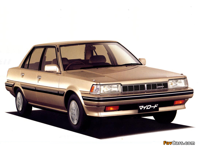 Toyota Carina SG My Road (T150) 1987–88 pictures (640 x 480)