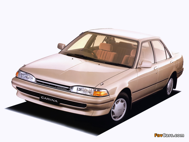 Toyota Carina SG New My Road (T170) 1989–90 images (640 x 480)