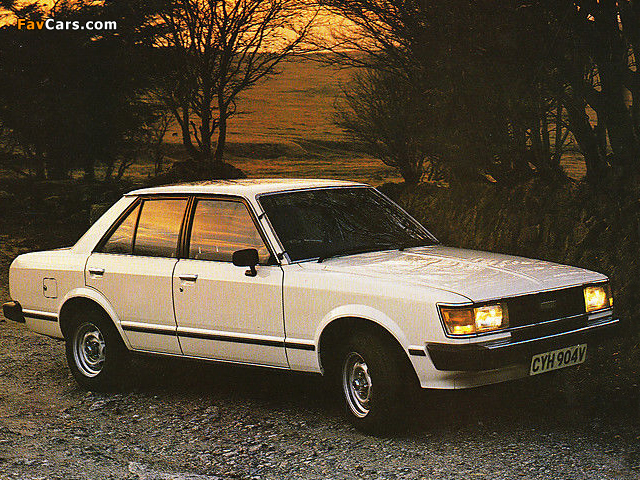Toyota Carina 4-door Limousine UK-spec (A40) 1979–81 wallpapers (640 x 480)