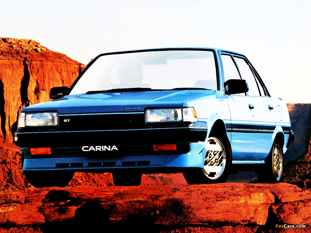 Toyota Carina ST (AT151) 1984–86 wallpapers (1024 x 768)