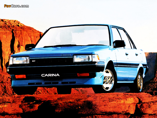 Toyota Carina ST (AT151) 1984–86 wallpapers (640 x 480)