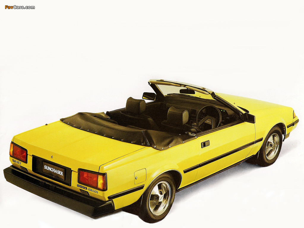Images of Toyota Celica Sunchaser Convertible 1982–85 (1024 x 768)