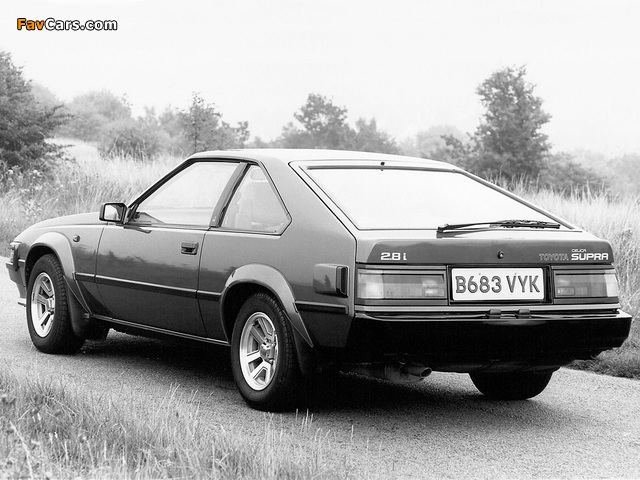 Images of Toyota Celica Supra 2.8i UK-spec (MA61) 1984–86 (640 x 480)