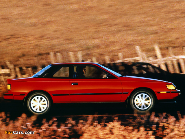 Images of Toyota Celica 2.0 GT-S Sport Coupe US-spec (ST162) 1986–87 (640 x 480)