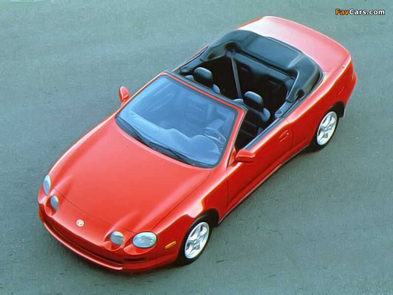 Images of Toyota Celica GT Convertible US-spec 1994–99 (800 x 600)