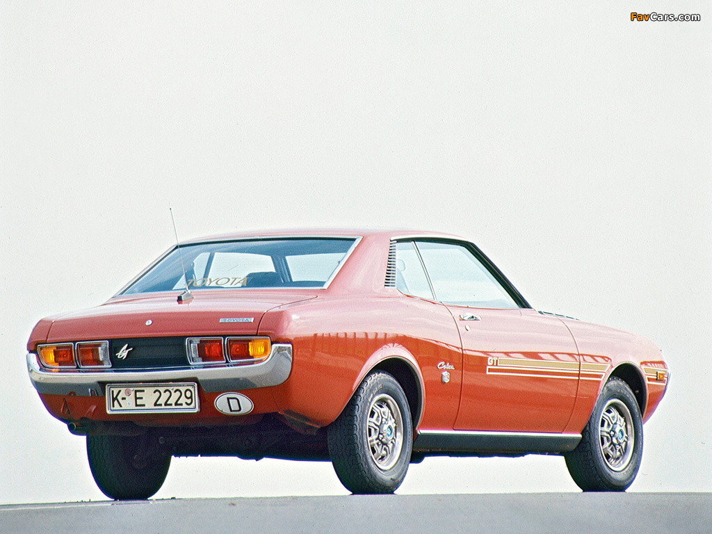 Photos of Toyota Celica 1600 GT Coupe EU-spec (TA22) 1973–75 (1024 x 768)