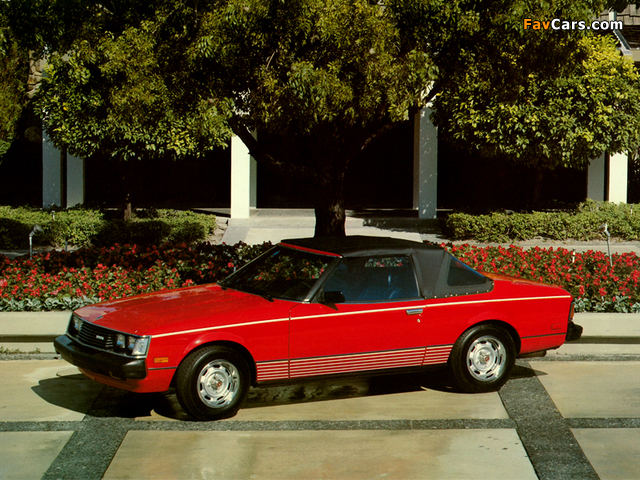 Photos of Toyota Celica Convertible by Grandeur Motor Car Corp. 1980 (640 x 480)