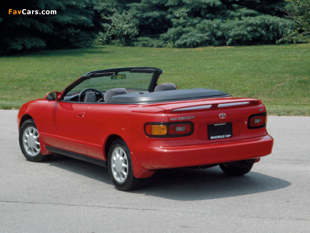 Photos of Toyota Celica GT Convertible 1991–93 (640 x 480)