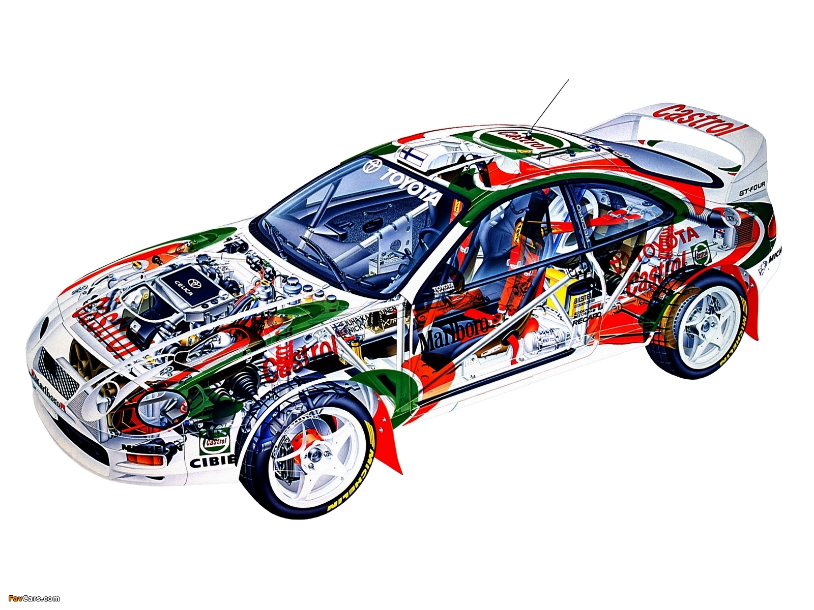Photos of Toyota Celica WRC 1994–99 (1600 x 1200)