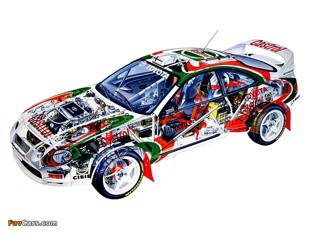 Photos of Toyota Celica WRC 1994–99 (640 x 480)