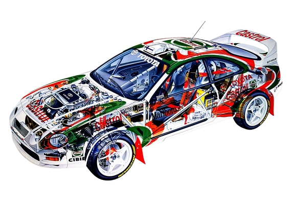 Photos of Toyota Celica WRC 1994–99