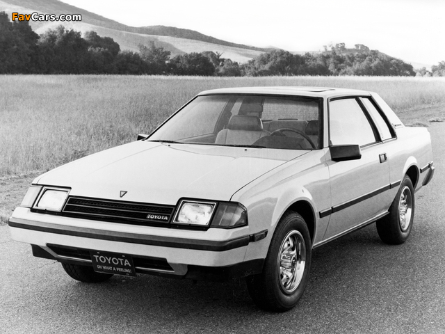 Pictures of Toyota Celica Coupe US-spec 1981–85 (640 x 480)