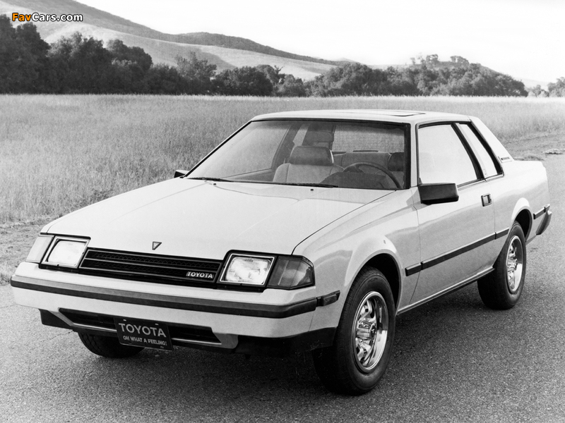 Pictures of Toyota Celica Coupe US-spec 1981–85 (800 x 600)