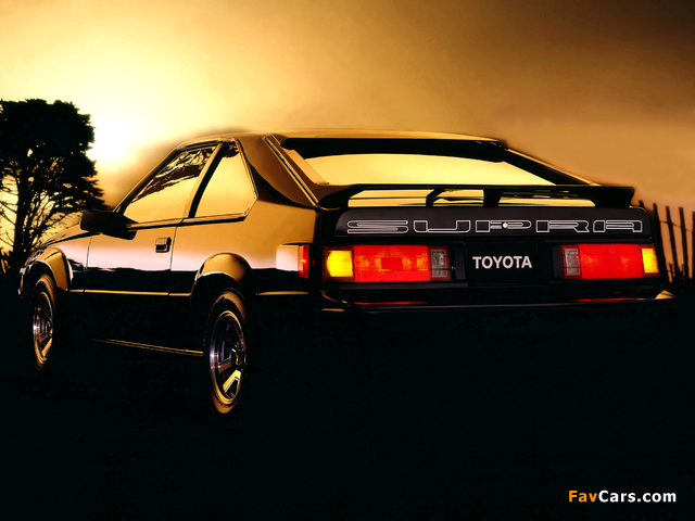 Pictures of Toyota Celica Supra (MA61) 1984–86 (640 x 480)