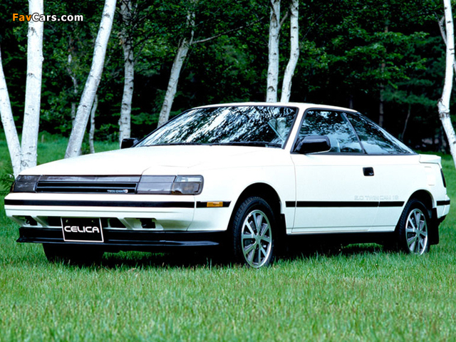 Pictures of Toyota Celica 2.0 GT-R (ST162) 1985–87 (640 x 480)