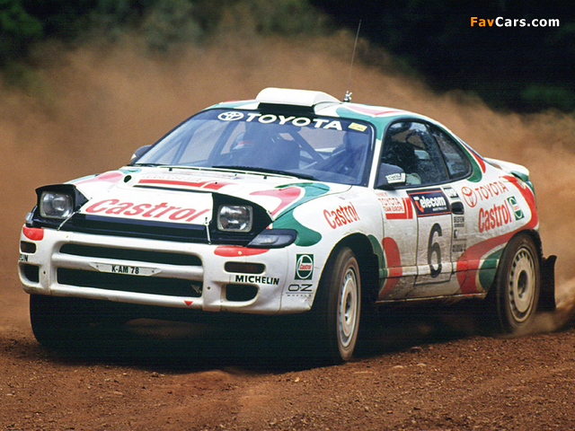 Pictures of Toyota Celica Turbo 4WD Group A (ST185) 1992–94 (640 x 480)