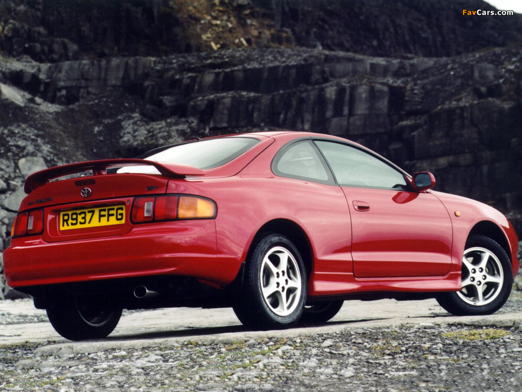 Pictures of Toyota Celica GT UK-spec 1994–99 (1024 x 768)