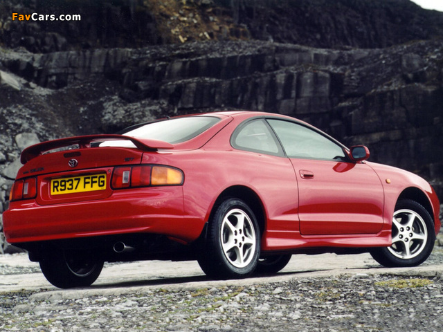 Pictures of Toyota Celica GT UK-spec 1994–99 (640 x 480)