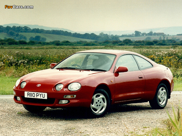 Pictures of Toyota Celica UK-spec 1994–99 (640 x 480)