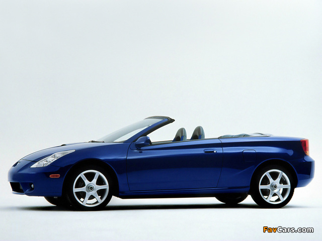Pictures of Toyota Celica Convertible Concept 2000 (640 x 480)