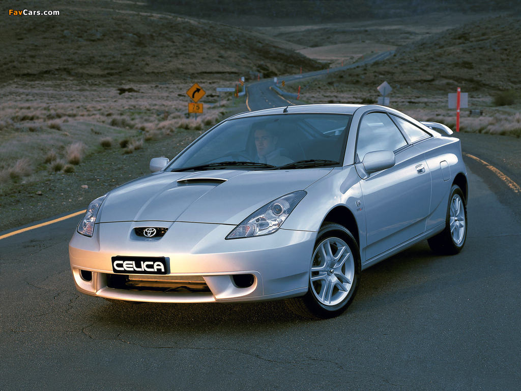 Pictures of Toyota Celica AU-spec 2002–06 (1024 x 768)