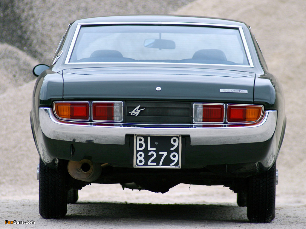 Toyota Celica 1600 GT Coupe EU-spec (TA22) 1973–75 pictures (1024 x 768)