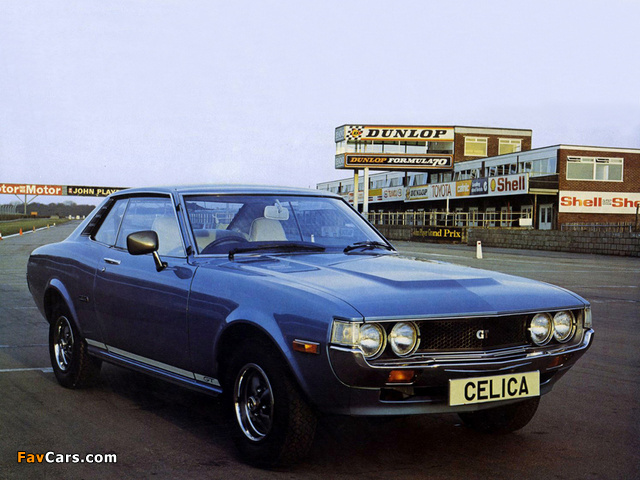 Toyota Celica GT Coupe UK-spec (TA23/RA23) 1976–77 photos (640 x 480)