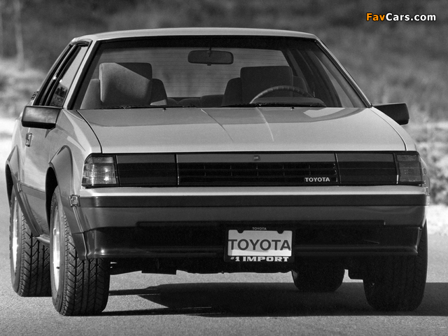 Toyota Celica Coupe US-spec 1981–85 wallpapers (640 x 480)