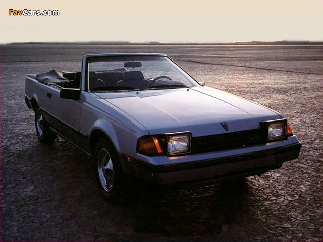 Toyota Celica Convertible by Matrix 3 1984 images (640 x 480)