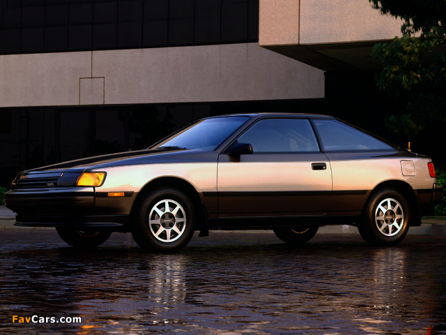 Toyota Celica 2.0 GT Liftback US-spec (ST161) 1986 images (640 x 480)