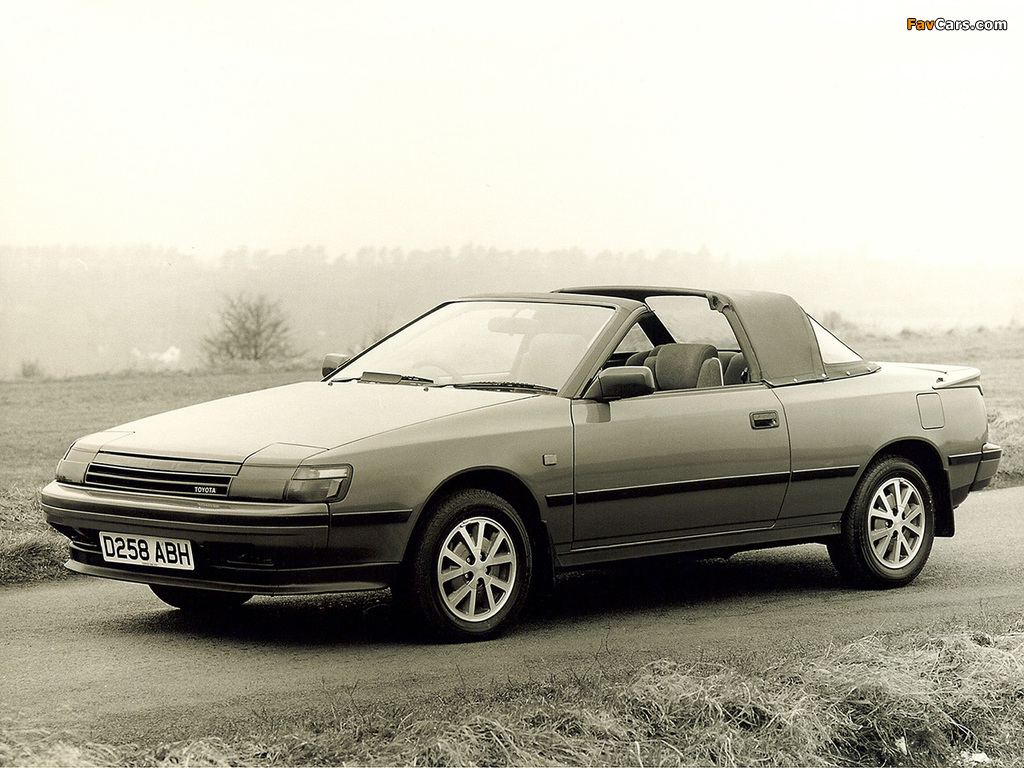 Toyota Celica 2.0 GTi Cabrio UK-spec (ST162) 1987 images (1024 x 768)