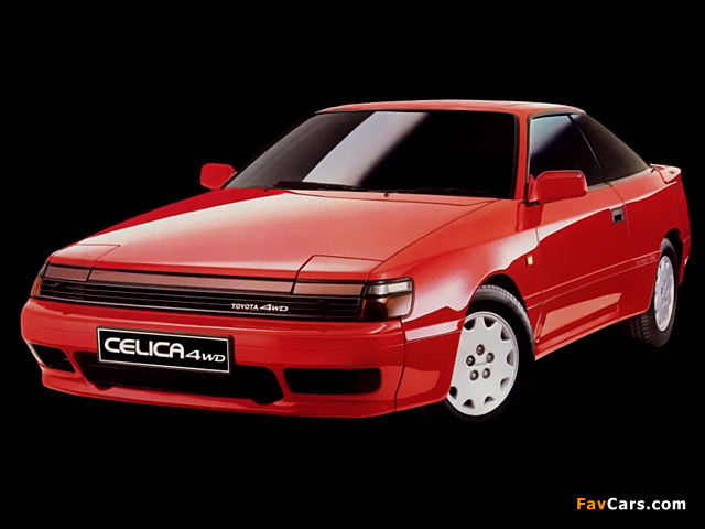 Toyota Celica Turbo 4WD UK-spec (ST165) 1987–89 pictures (640 x 480)