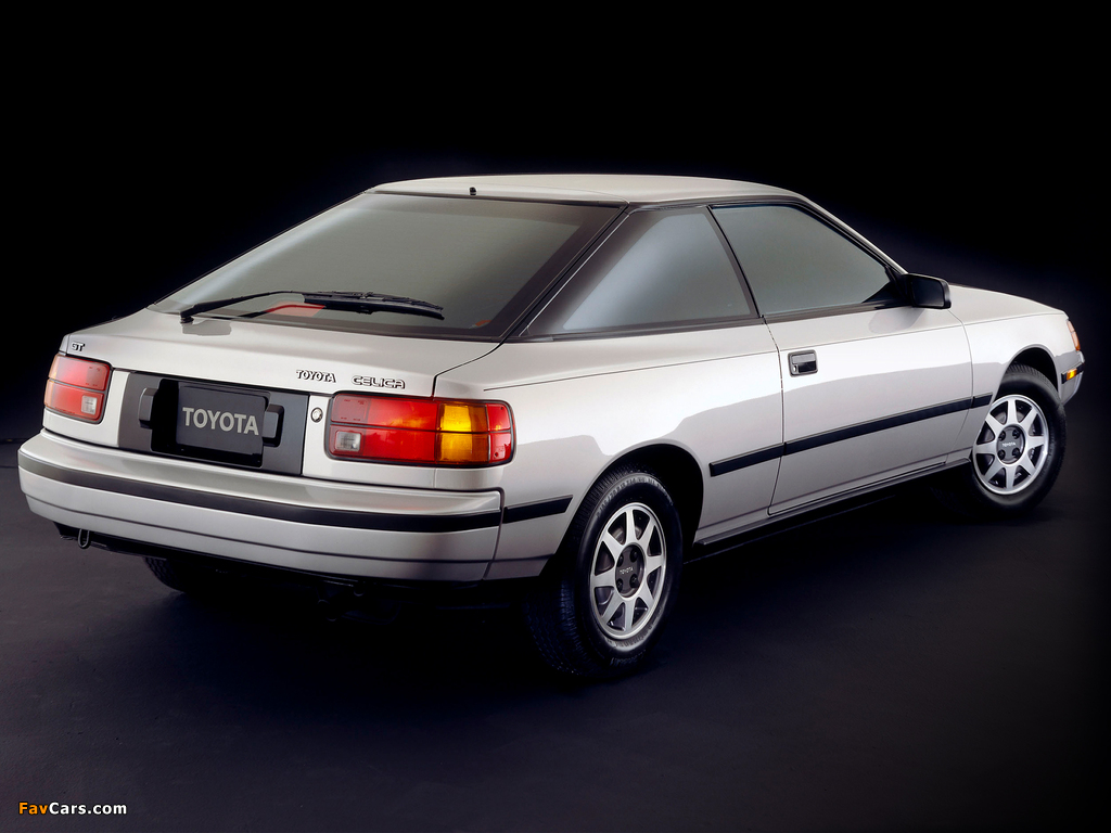 Toyota Celica 2.0 GT Liftback US-spec (ST162) 1988–89 wallpapers (1024 x 768)