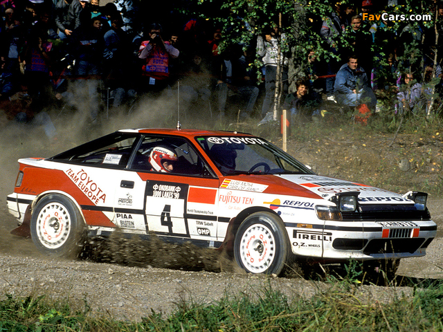 Toyota Celica Turbo 4WD Group A (ST165) 1988–91 wallpapers (640 x 480)