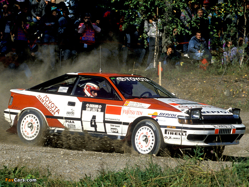 Toyota Celica Turbo 4WD Group A (ST165) 1988–91 wallpapers (800 x 600)